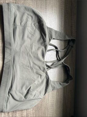 lululemon athletica Olive Green Strappy Sports Bra